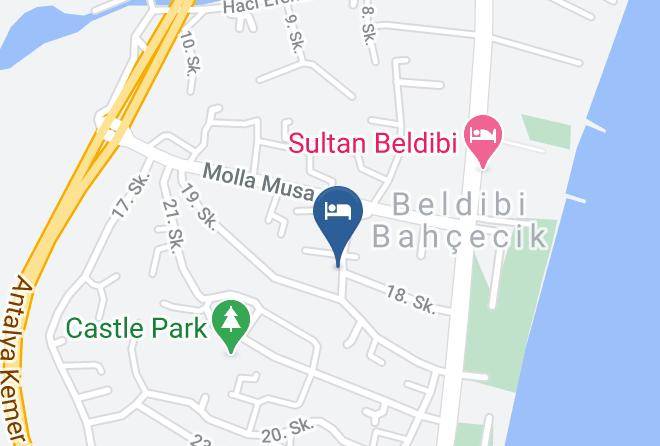 Konyaalti - Hotel Ipsos Maps