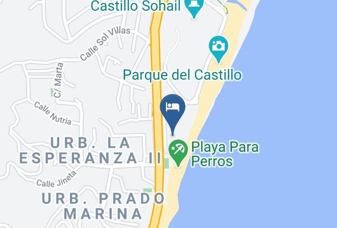 Malaga - Hotel Ipv Palace & Spa Maps