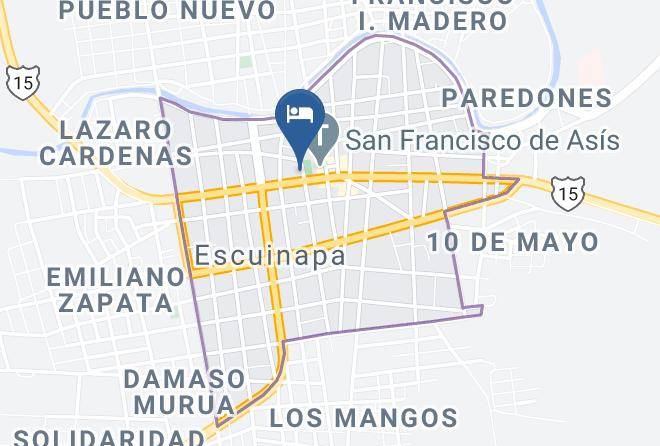 Escuinapa Municipality - Hotel Iq De Escuinapa Maps