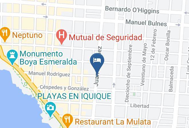 Iquique Province - Hotel Iquique Express Maps
