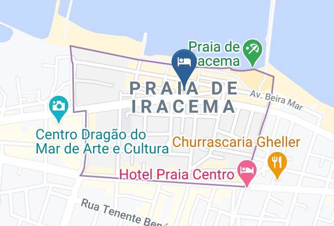 Fortaleza - Hotel Iracema Maps