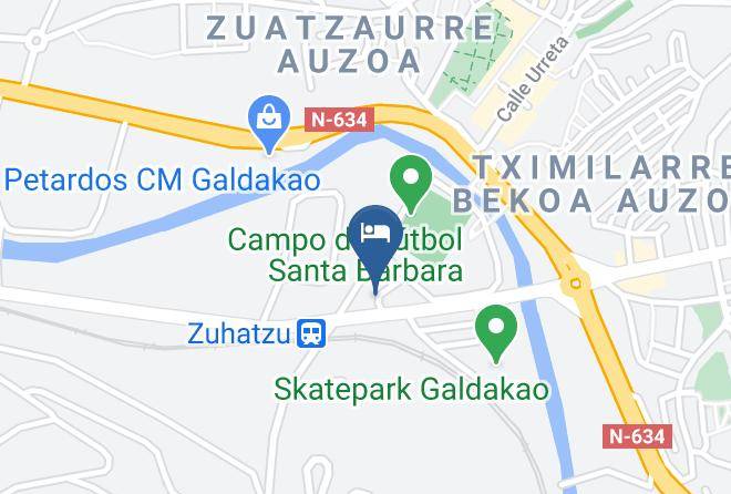 Hotel Iraragorri Map