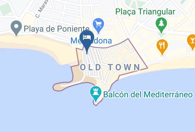 Alicante - Hotel Irati Maps
