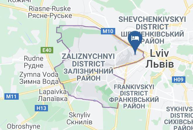 Lviv - Hotel Irena Maps