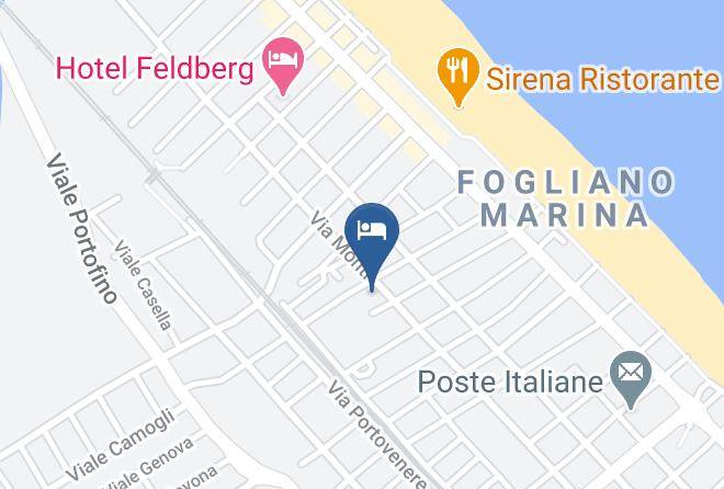 Rimini - Hotel Irene Maps