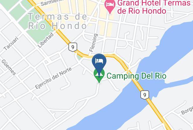 Rio Hondo - Hotel Irigoyen Maps