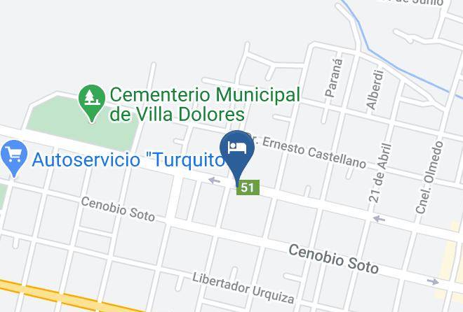 San Javier Department - Hotel Irigoyen Maps