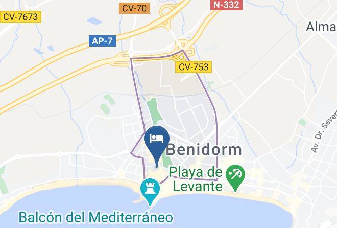 Alicante - Hotel Iris Maps