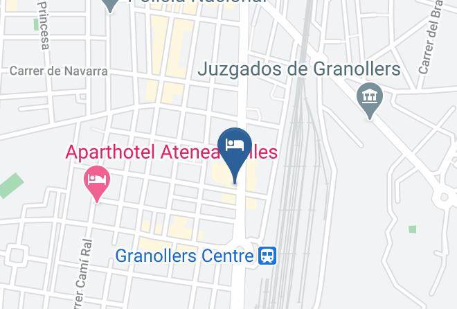 Barcelona - Hotel Iris Maps
