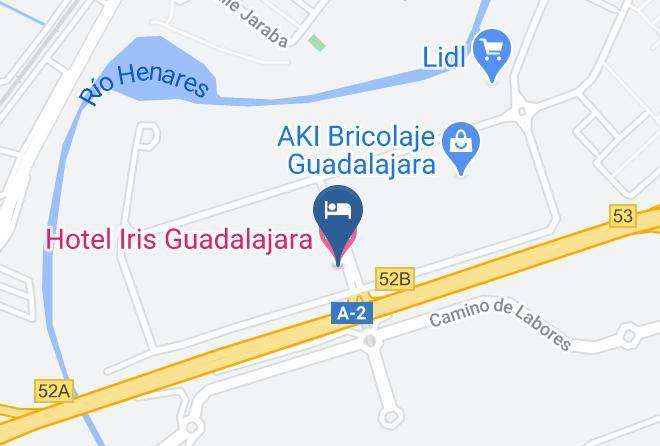 Guadalajara - Hotel Iris Guadalajara Maps