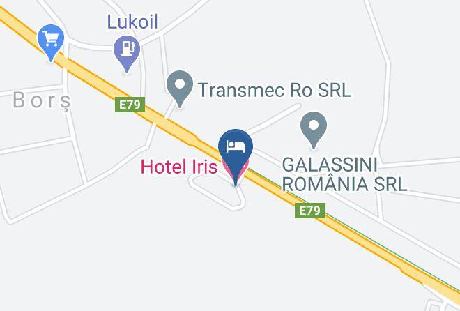 Bors - Hotel Iris Maps