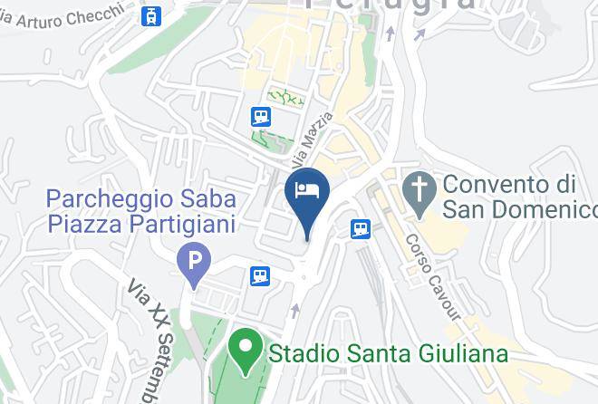 Perugia - Hotel Iris Maps