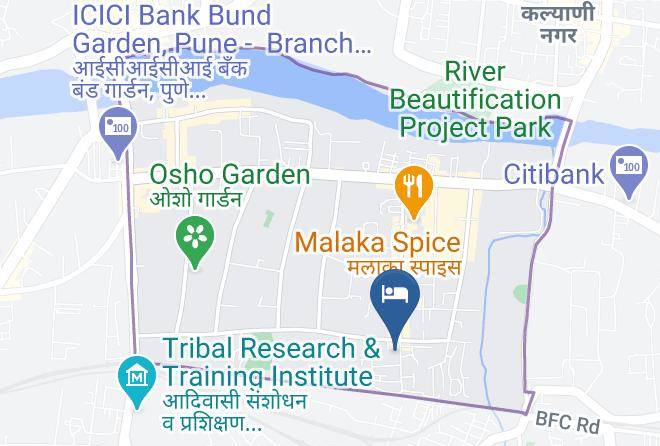 Pune - Hotel Iris Maps