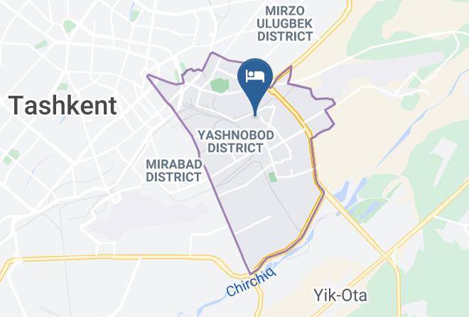 Tashkent - Hotel Iris Maps