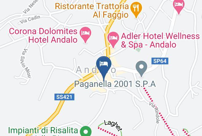 Trento - Hotel Iris Maps