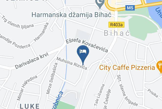 Unsko Sanski - Hotel Irish Maps
