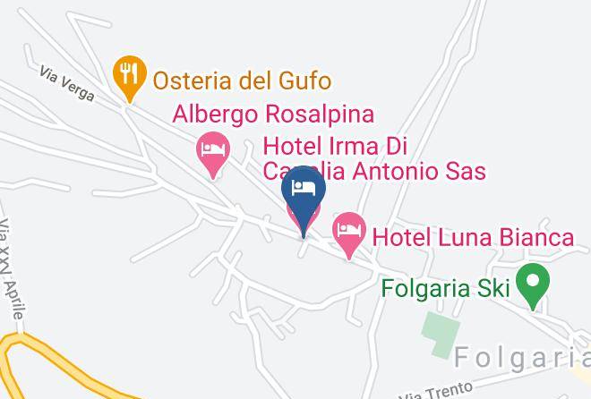 Trento - Hotel Irma Di Canalia Antonio S A S Maps