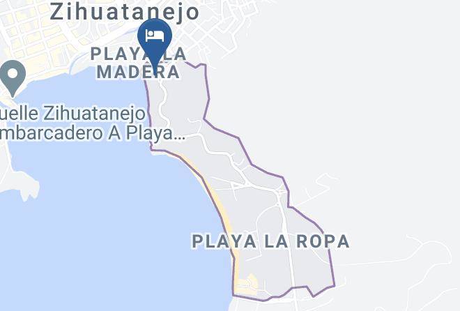 Jose Azueta - Hotel Irma Maps