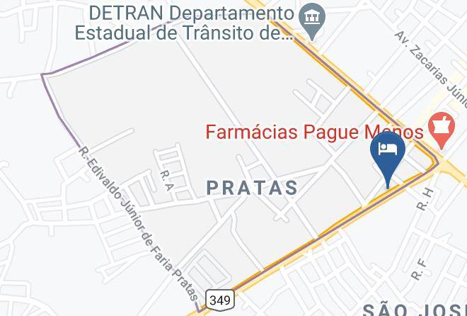 Lagarto - Hotel Irmaos Vasconcelos Maps