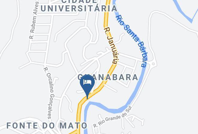 Sao Goncalo Do Rio Abaixo - Hotel Iron Flat Maps