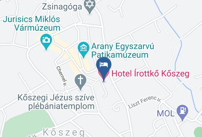 Koszeg - Hotel Irottko Koszeg Maps