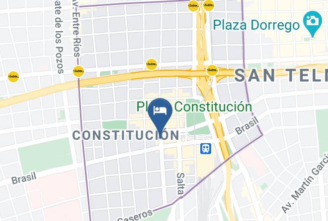 Buenos Aires - Hotel Irun Maps