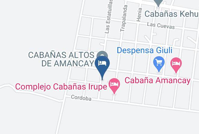 Calamuchita Department - Hotel Irupe Maps