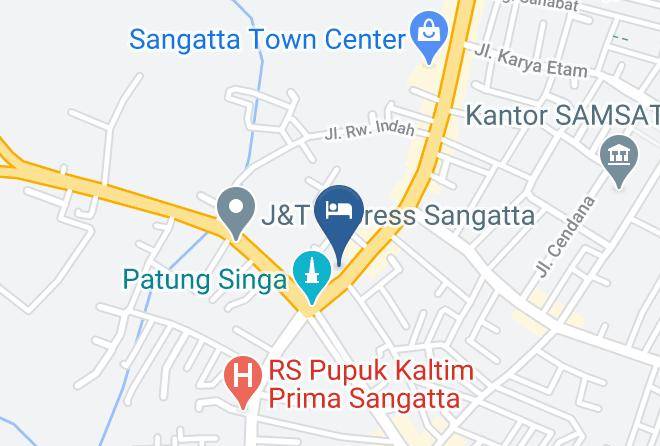 East Kutai Regency - Hotel Irvan Jaya Maps
