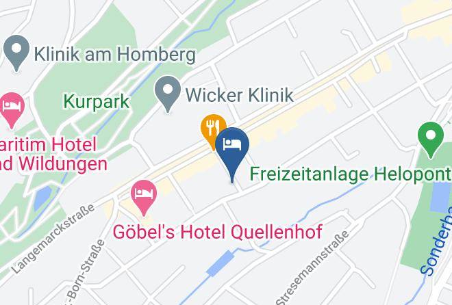 Waldeck Frankenberg - Hotel Isabel Maps