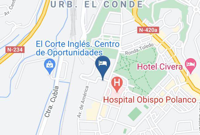 Teruel - Hotel Isabel De Segura Maps