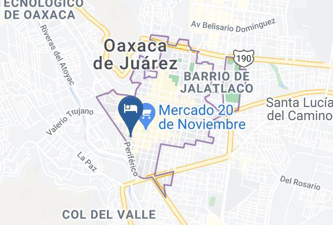 Oaxaca De Juarez - Hotel Isabel I Maps