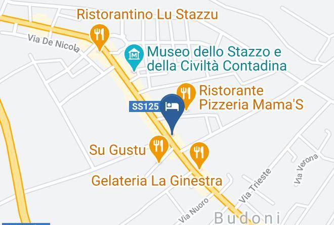 Sassari - Albergo Isabella Maps