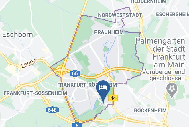 Frankfurt Am Main - Hotel Isabella Frankfurt Maps