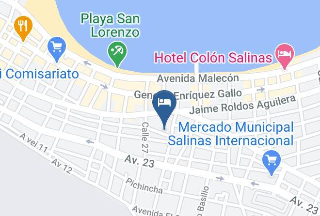 Salinas - Hotel Isabella Maps