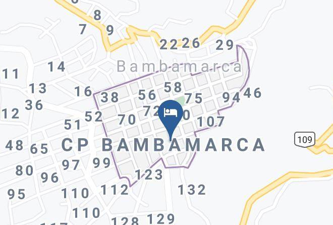Hualgayoc - Hotel Isben Maps