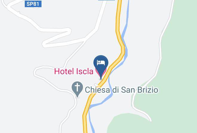 Brescia - Hotel Iscla Maps
