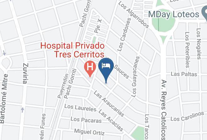 Salta - Hotel Isella Maps