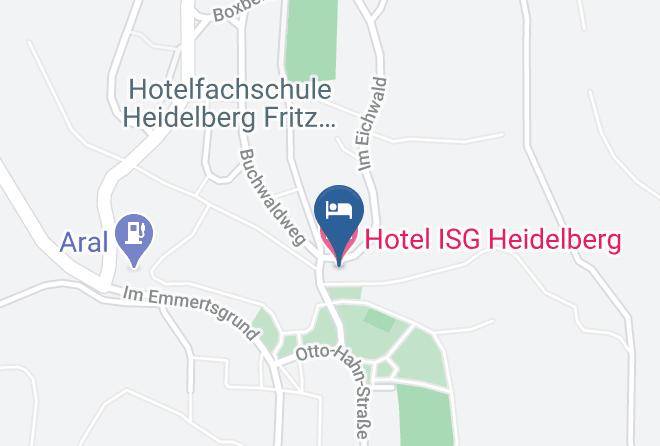 Heidelberg - Hotel Isg Heidelberg Maps