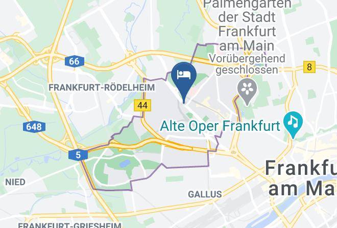 Frankfurt Am Main - Hotel Isha Maps