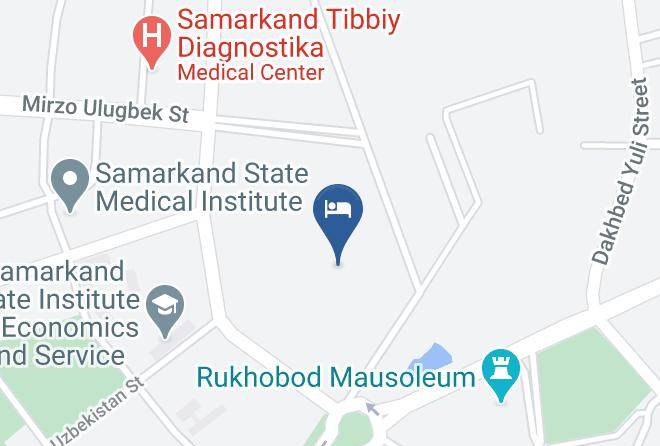 Samarqand - Hotel Ishonch Maps