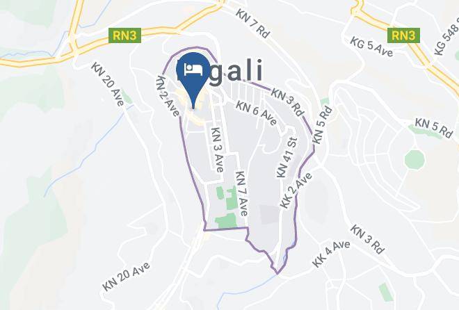 Kigali - Hotel Isimbi Maps