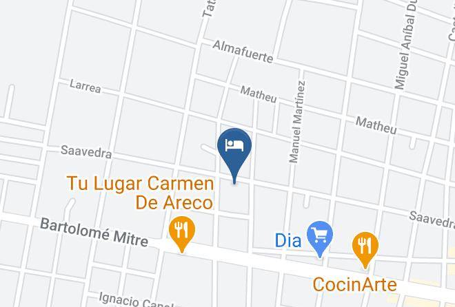 Carmen De Areco - Hotel Isis Maps