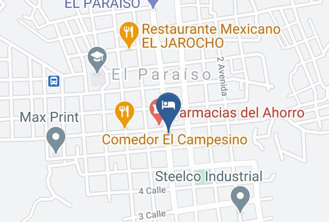 El Paraiso - Hotel Isis Maps
