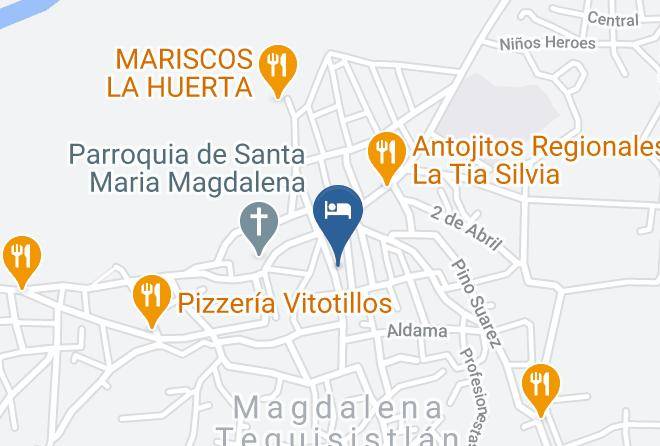 Magdalena Tequisistlan - Hotel Isis Maps