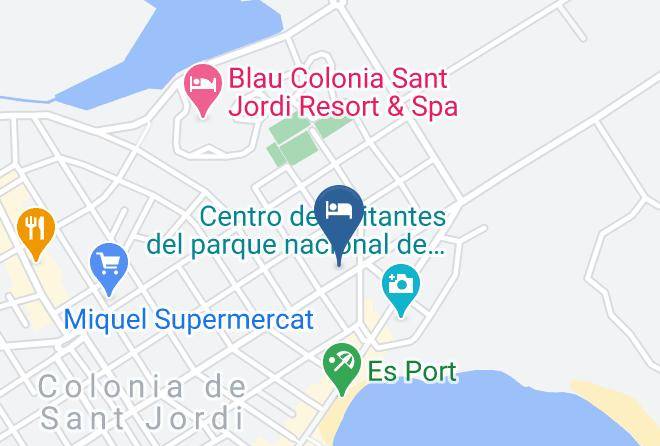Baleares - Hotel Isla Cabrera Maps