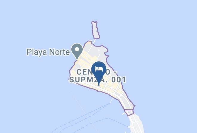 Isla Mujeres - Hotel Isla Caracol Maps