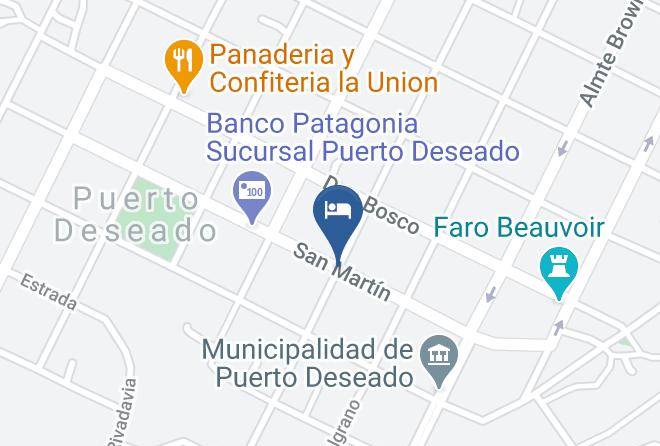 Deseado - Hotel Isla Chaffer Maps