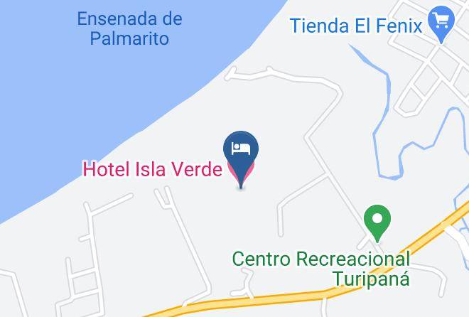 Tubara - Hotel Isla Verde Maps