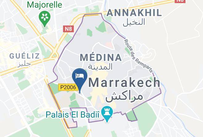 Marrakesh - Hotel Islane Marrakech Maps