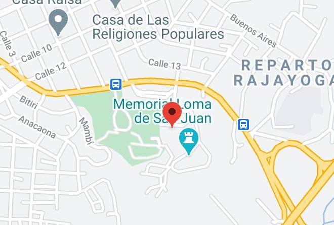 Hotel Islazul San Juan Map